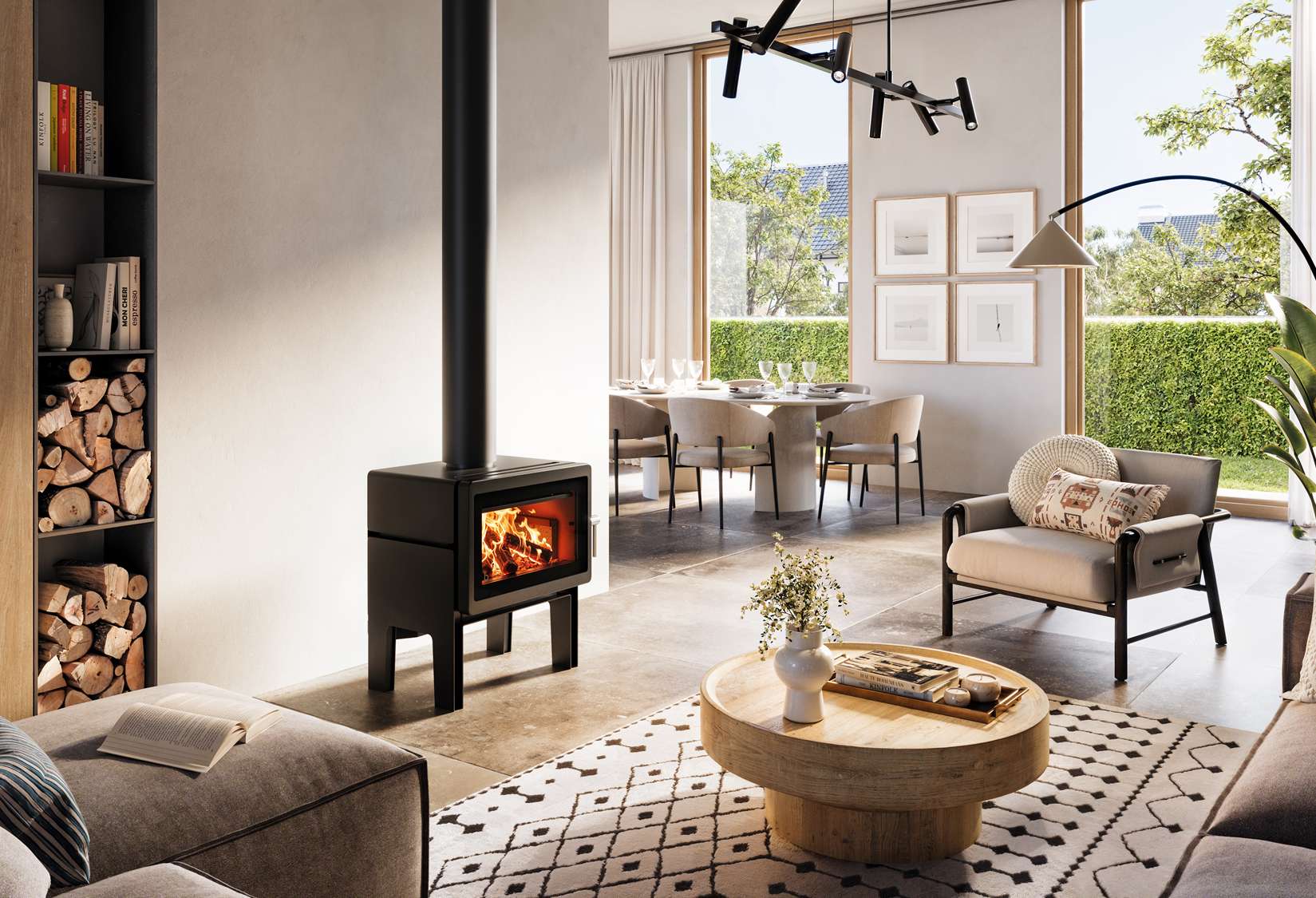 Blaze Z2 legs combustion heater