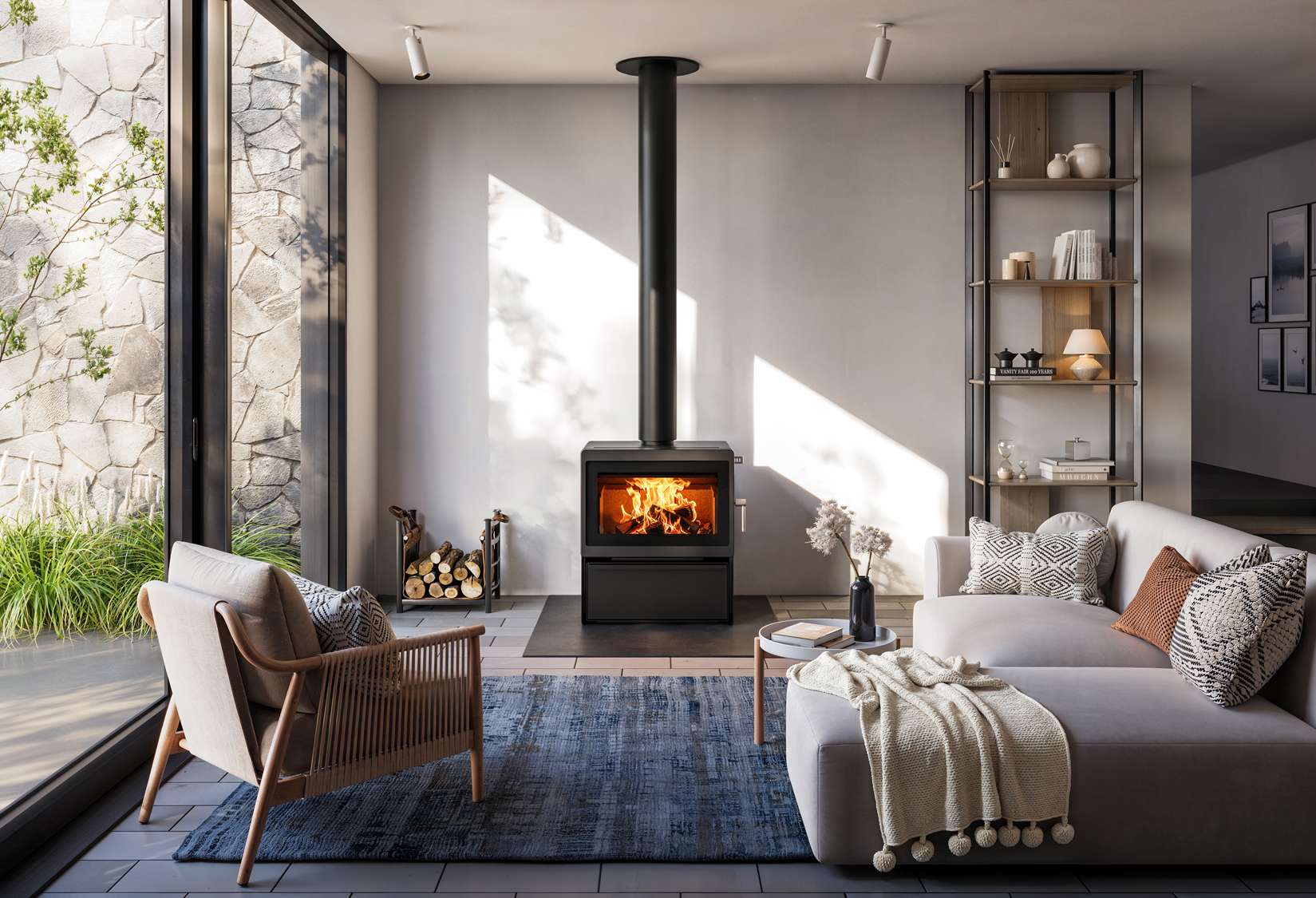 Blaze Z3 ash combustion heater
