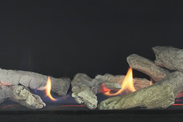 Real Flame Gas Fireplace Element 900 Portrait