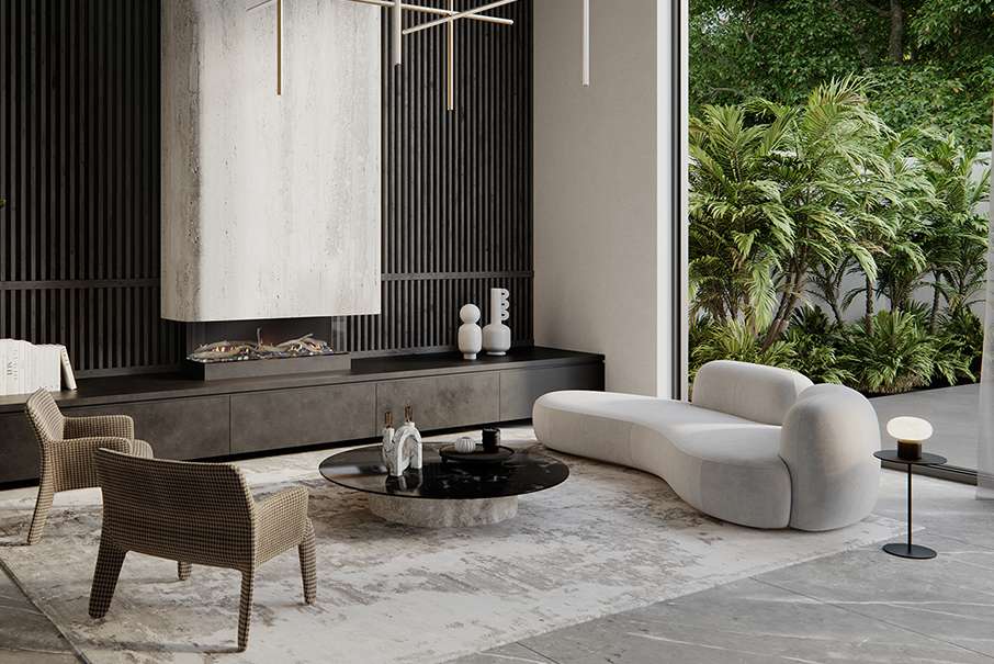 Real Flame Gas Fireplace Nuvo